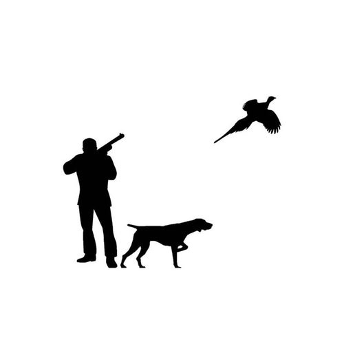 Pheasant Hunting Sticker 5x6